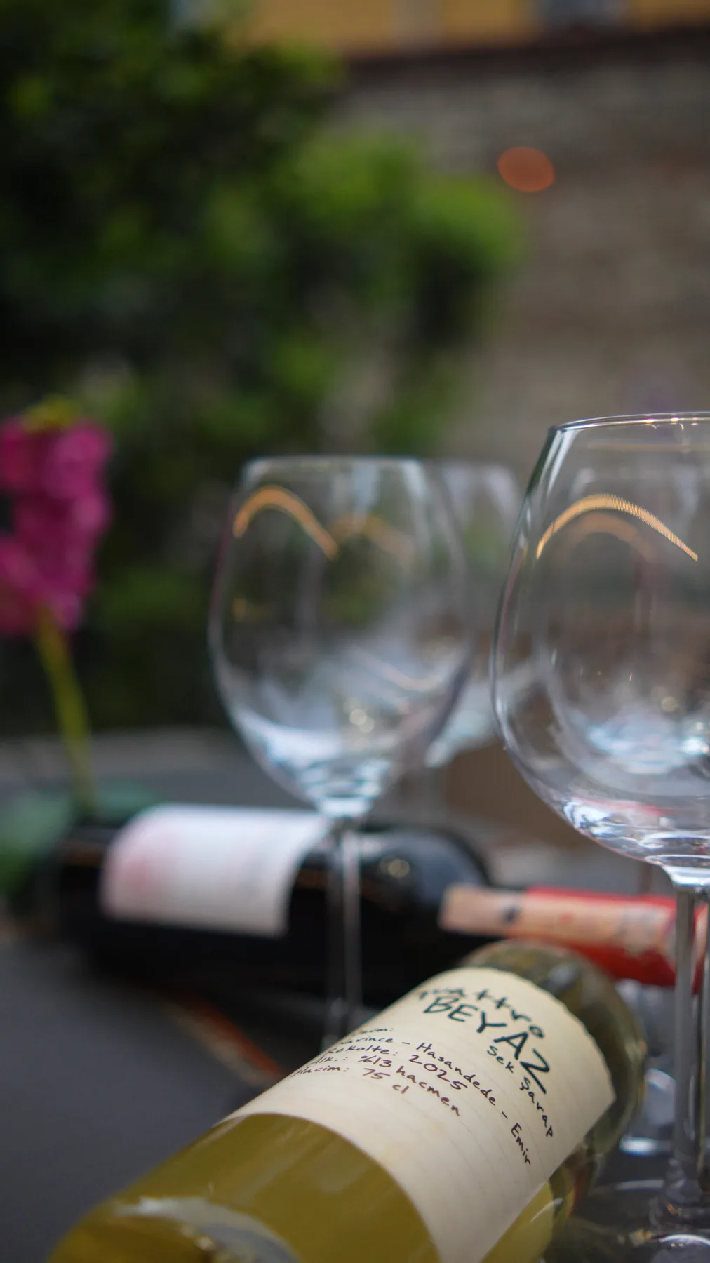 Dining table detail at Divella Bistro in Sultanahmet
