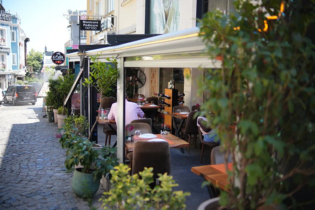 Divella Bistro exterior in Istanbul Old City near Hagia Sophia