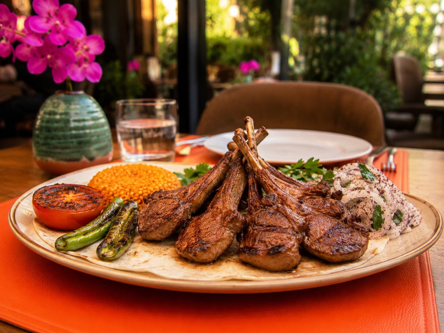 Divella lamb chops and grill dishes in Sultanahmet