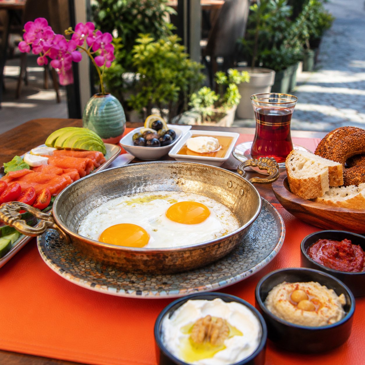 Divella Turkish breakfast near Sultanahmet landmarks