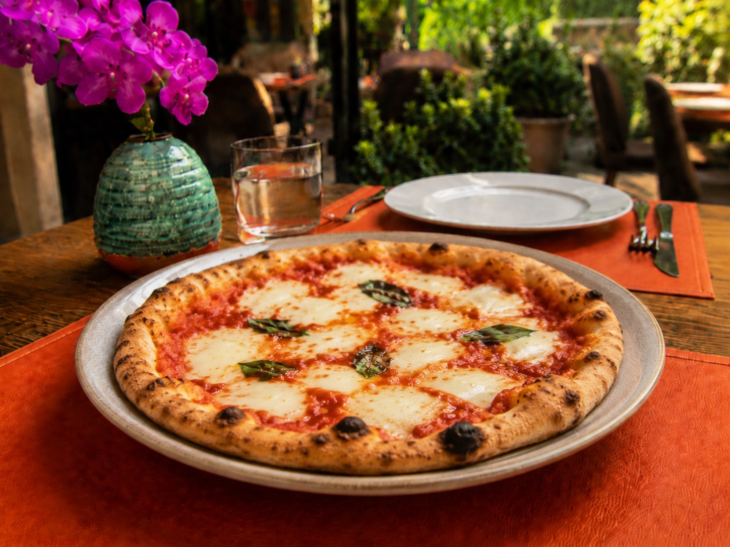 Pizza at Divella Bistro Restaurant